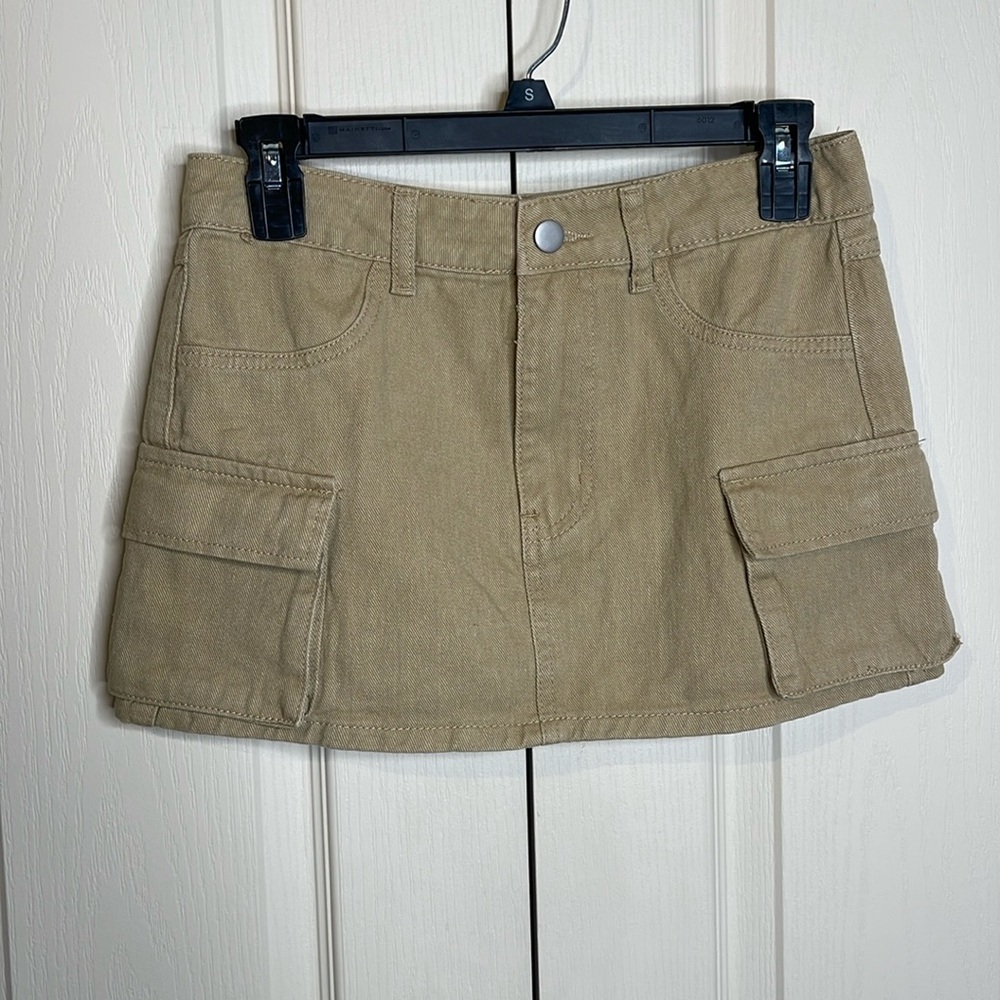 Cargo Mini Skirt